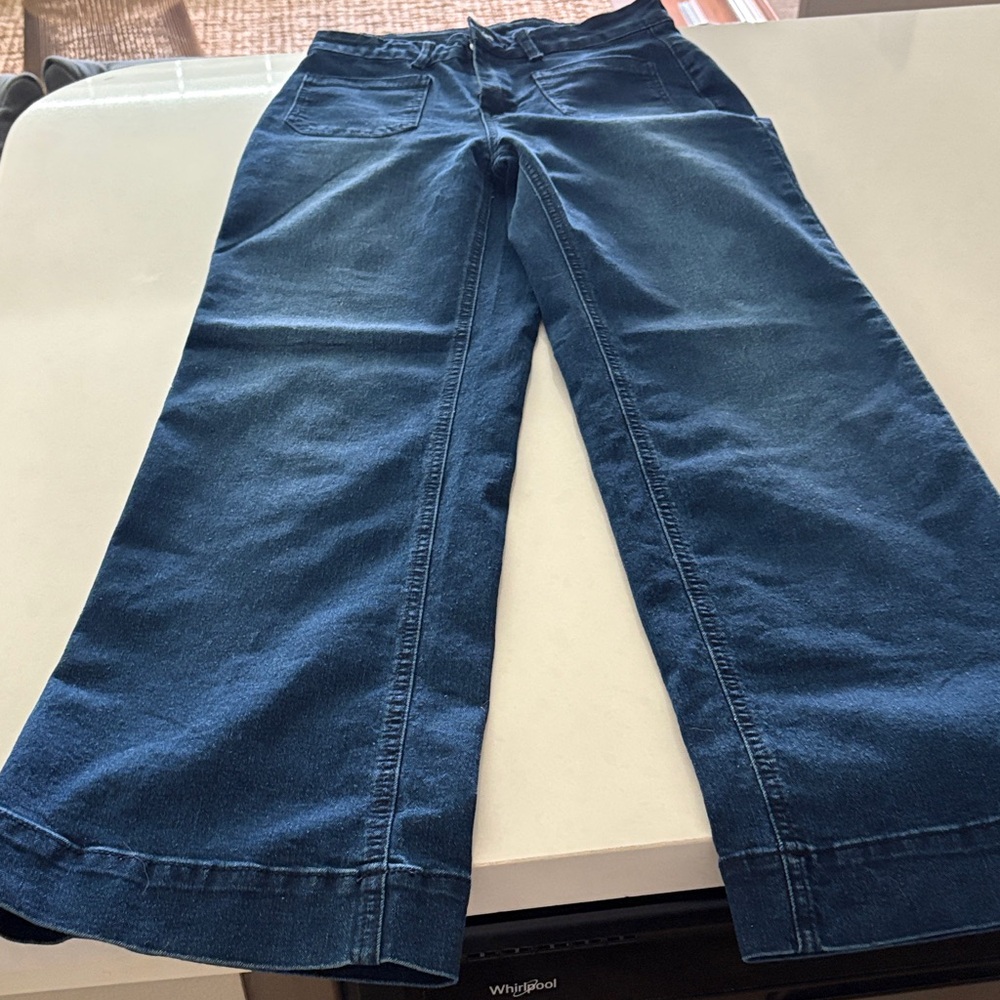 Vici Dark Blue Flare Jeans